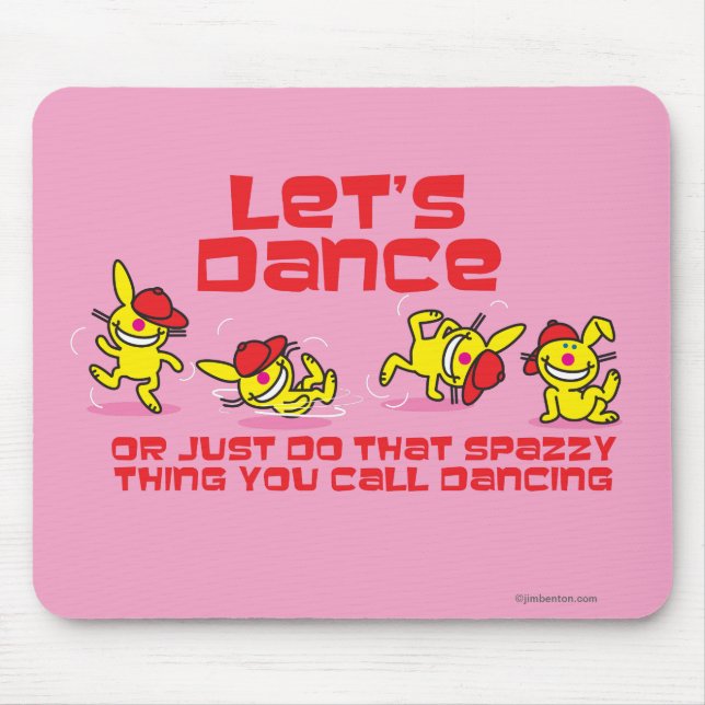 Låt oss Dance Musmatta (Framsidan)