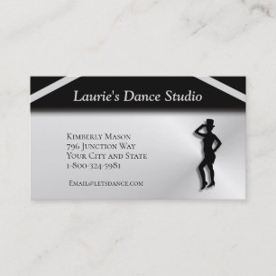 Låt oss Dance Studio Visitkort