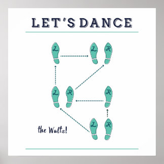 Låt oss Dance the Waltz Poster