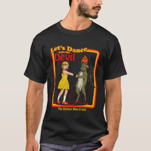 Låt oss dans med Djävulen-baphometplatsen T Shirt