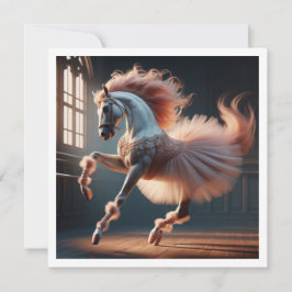 Låt oss dansa! Häst dansar balett, Häst  Inbjudningar