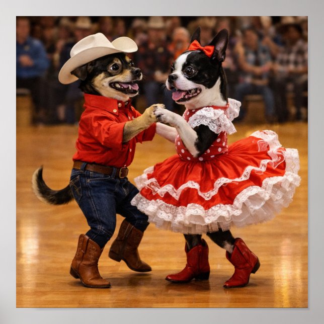 "Låt oss dansa!" Poster (Framsidan)