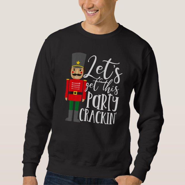 Låt oss den här Party-krackningen, Nutcracker Merr Lång Ärmad Tröja (Framsida)