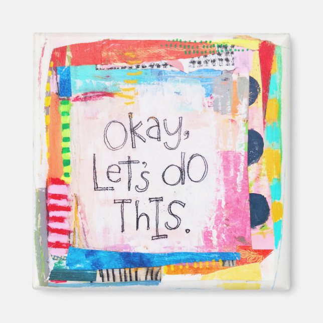 Låt oss det här magnet. magnet (Framsidan)