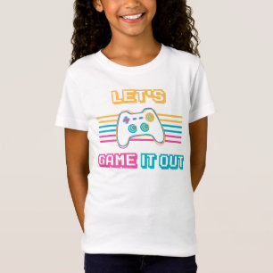Låt oss dig spela ut den - Retro stil T Shirt