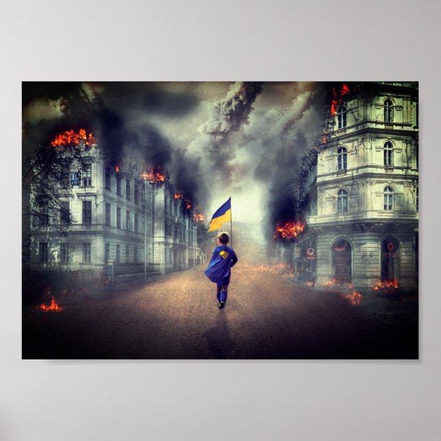 Låt oss dig vara fri från UKRAINA Poster (Framsidan)