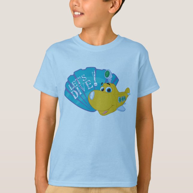 Låt oss Dive! T-shirt (Framsida)