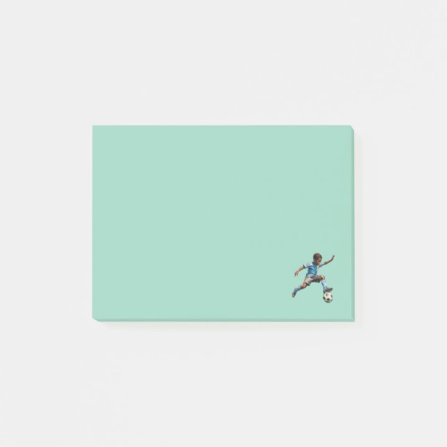 Låt oss dribla post-it block (Framsida)