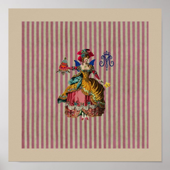 Låt oss Eat Cake ~ Poster 12x12 (Framsidan)