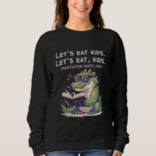 Låt oss eat Kids interpunktion Sparar Lives Funny  T Shirt