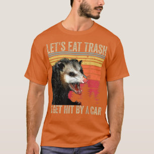 Låt oss Eat Sopor och få Slå genom en Vintage med T Shirt
