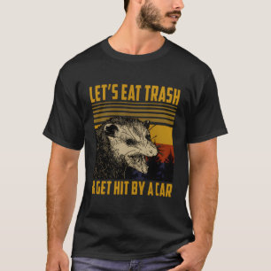 Låt oss Eat Sopor och få Slå med en Vintage. T Shirt