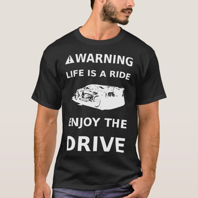 låt oss enhet för roligt t shirt (Framsida)