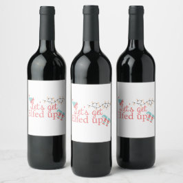 Låt oss etikett för äldre vin