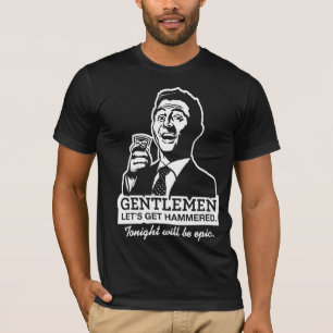Låt oss få den bultade skjortan tee shirt
