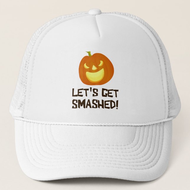 Låt oss få den slog halloween fest keps (Framsida)