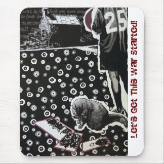 Låt oss få denna krig startade Mousepad Musmatta