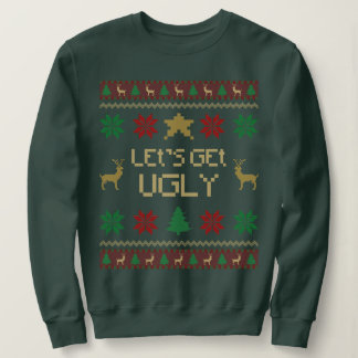 Låt oss få en ful jul t shirt