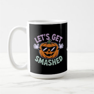 Låt oss få en smaklig pumpkin Costume Halloween Kaffemugg
