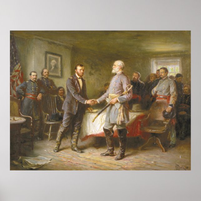 Låt oss få fred av Jean Leon Gerome Ferris Poster (Framsidan)