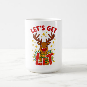 Låt oss få julmugg kaffemugg