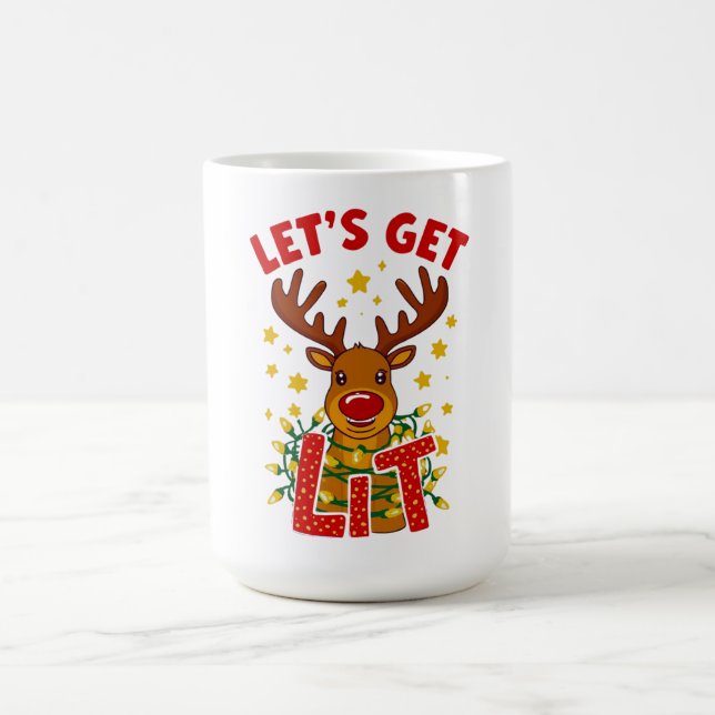 Låt oss få  julmugg kaffemugg (Center)