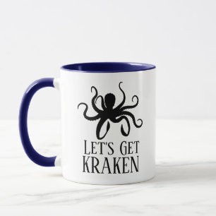 Låt oss få Kraken Mugg