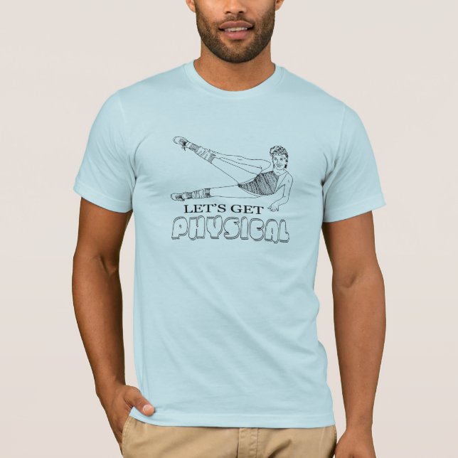 Låt oss få läkarundersökning tee shirt (Framsida)