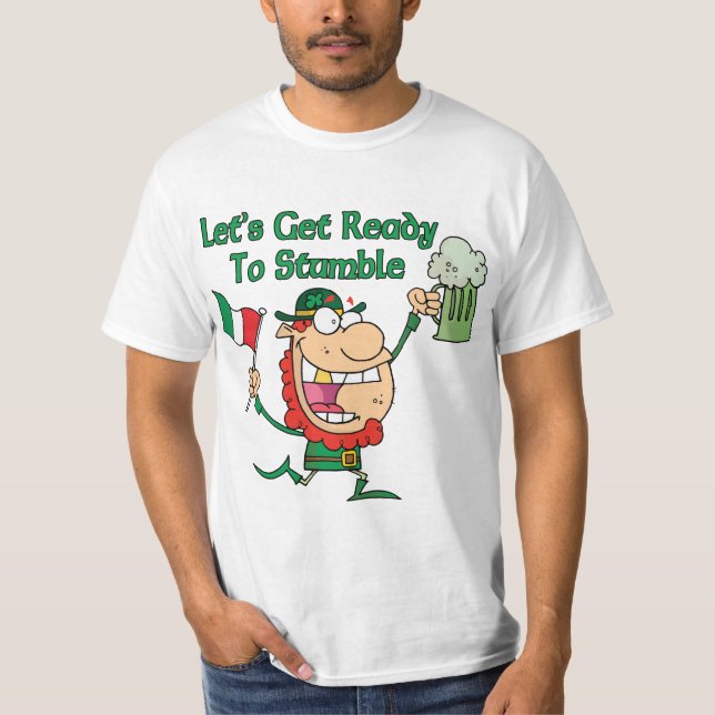 Låt oss få redo att snubbla skjortan tee shirt (Framsida)