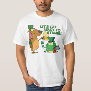 Låt oss få redo att snubbla t-shirt