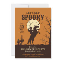 Låt oss få spookipumpor cowboy