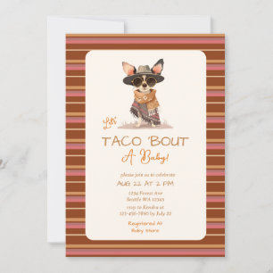 Låt oss få Taco Bout A Baby Shower Inbjudningar