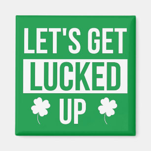 Låt oss få upp St. Patrick's Day Magnet