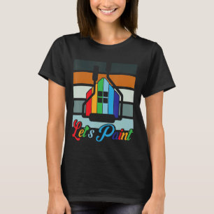 Låt oss färg för direktfärgsdekorator t shirt
