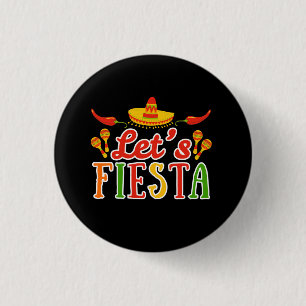 Låt oss festa Cinco de Mayo Knapp