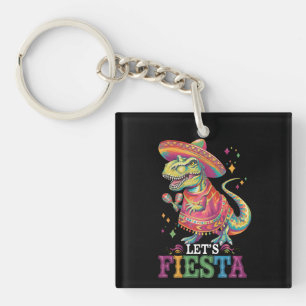 Låt oss festa Cinco De Mayo T Rex dinosaurie