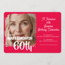 Låt oss festa! En fantastisk 60-års överraskningsf