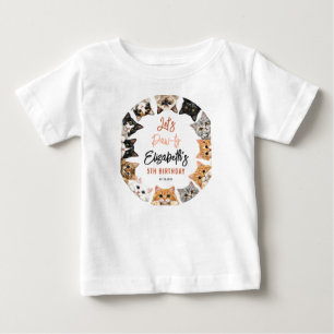 Låt oss festa Katt 5-årsdag Anpassad födelsedag T Shirt
