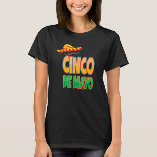 Låt oss Fiesta 5 De Mayo Viva Mexiko T Shirt