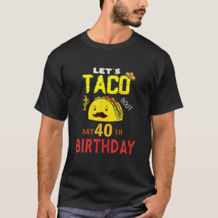 Låt oss Fiesta Avocado och Avocado Cinco de Mayo M T Shirt