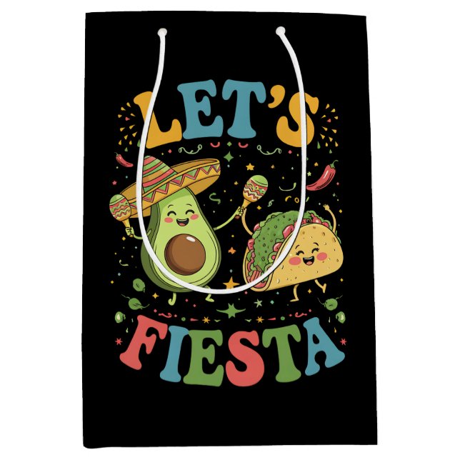 Låt oss Fiesta Avocado och Tacos cinco de Mayo (Framsidan)
