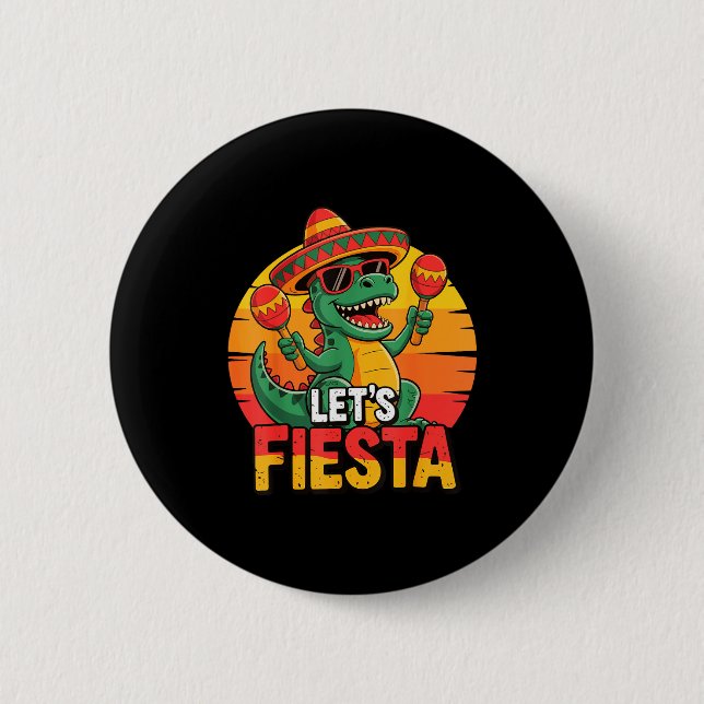 Låt oss fiesta  knapp (Framsida)