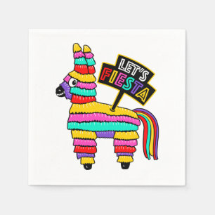 Låt oss Fiesta Napkins Pappersservett
