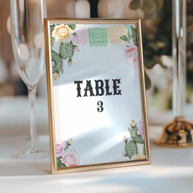 Låt oss Fiesta Tabletop-tecken (Skapare uppladdad)