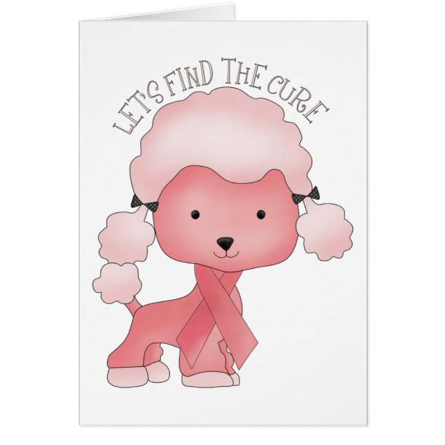 Låt oss finna botpudeln hälsningskort (Framsidan)