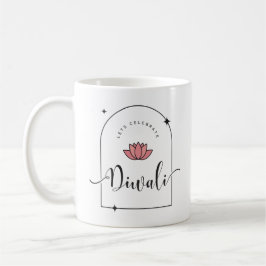 Låt oss fira Diwali-eleganten Kaffemugg