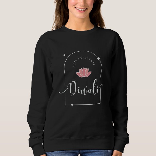 Låt oss fira Diwali-eleganten T Shirt (Framsida)