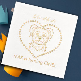 Låt oss fira Hund Födelsedagsfest