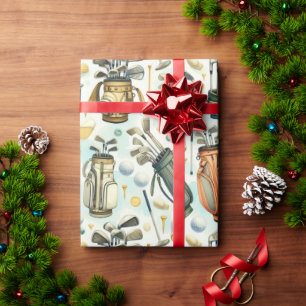 Låt oss fira med Golf Party Presentpapper