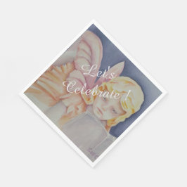 Låt oss Firate Reading Pappersservett